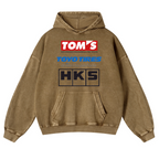 Tom's Toyo Tires HKS Vintage Washed Thick Cotton Hoodie