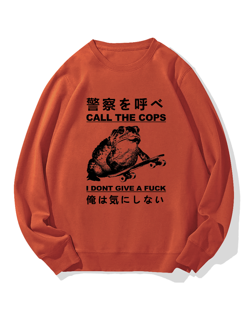 Skateboarding Toad Cotton Sweatshirt