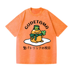 Egg Saint Patrick Vintage Wash Japanese Design T-Shirt