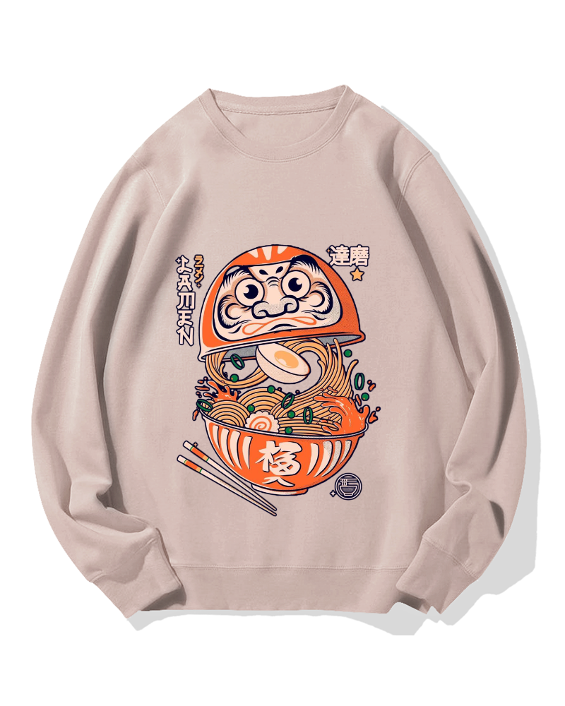 Daruma Ramen Cotton Sweatshirt