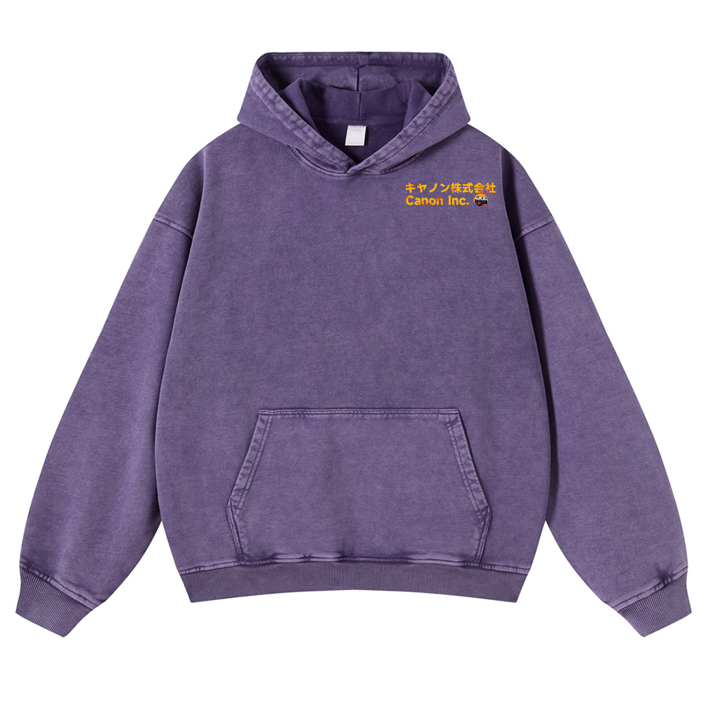Canon Vintage Washed Cotton Back Art Hoodie