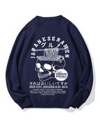 Japanese Ramen Gourmet Cotton Sweatshirt