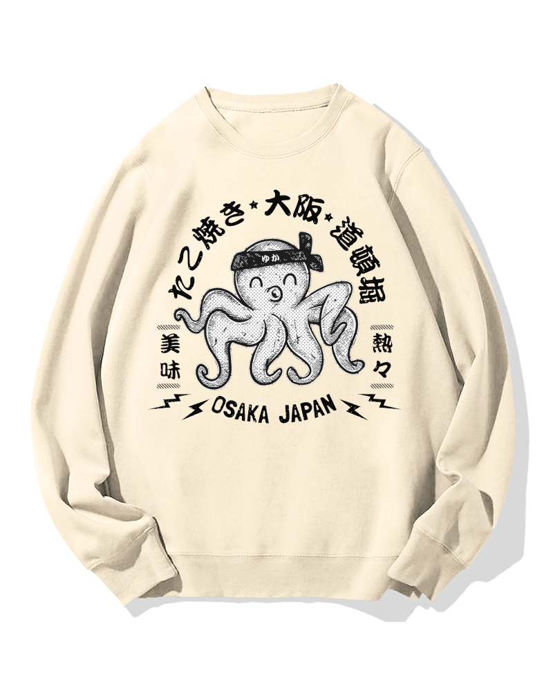 Osaka Takoyaki Cotton Sweatshirt