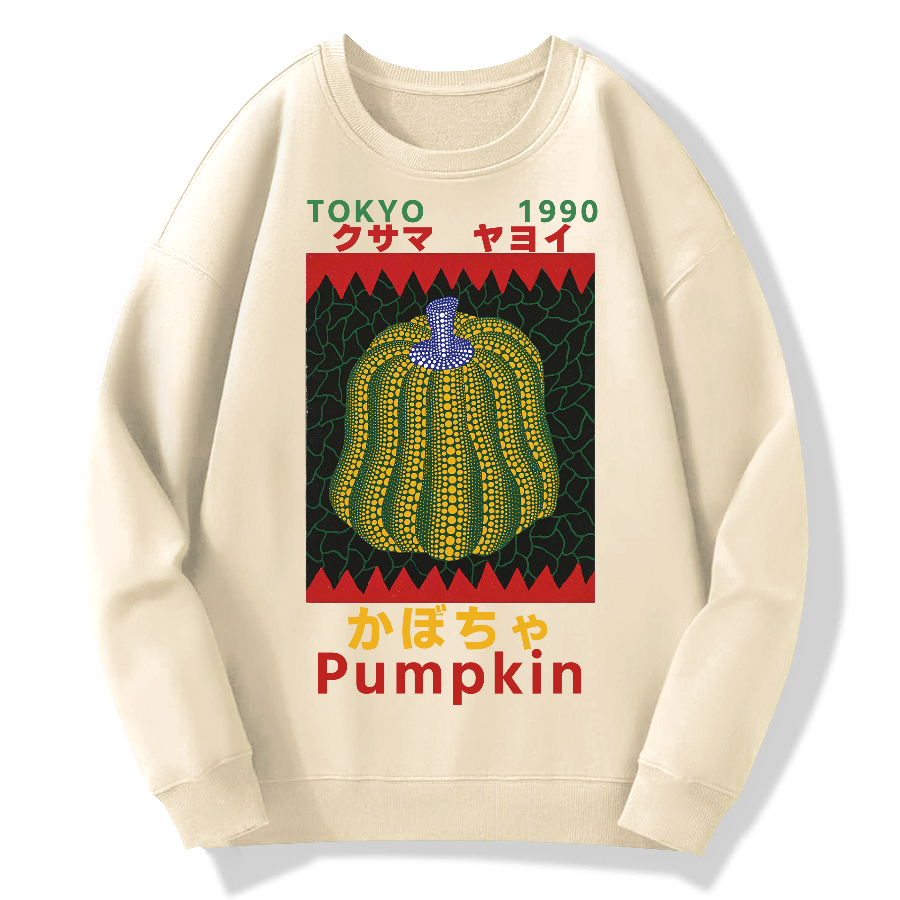 Tokyo Punpkin Geek Cotton Sweatshirt