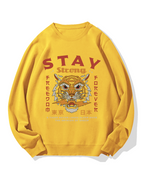 Stay Strong Tiger Cotton Sweatshirt