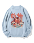 Takoyaki Octopus Monster Cotton Sweatshirt