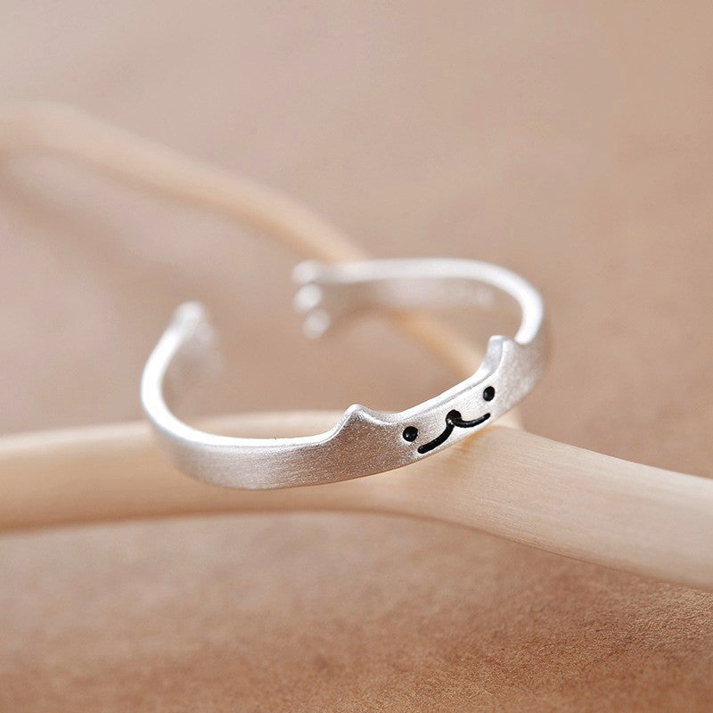 Cute cat tail ring