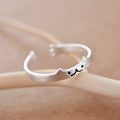 Cute cat tail ring