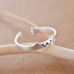 Cute cat tail ring