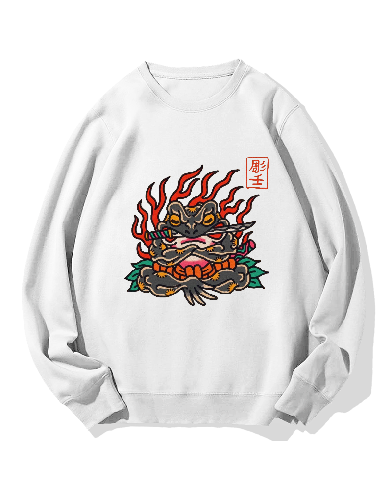 Yakuza Frog Cotton Sweatshirt