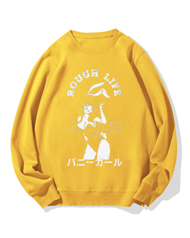 Japanese Bunny Girl Cotton Sweatshirt