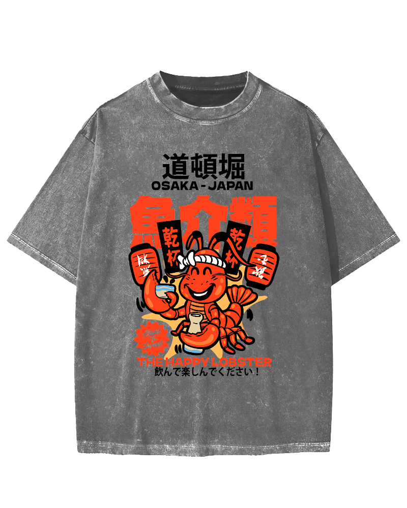 Osaka Lobster Vintage Washed T-shirt