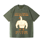 Duck Goose Vintage Wash Japanese Design T-Shirt
