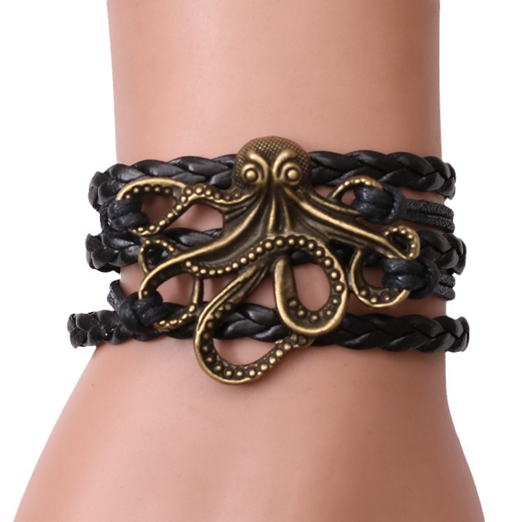 Octopus woven bracelet