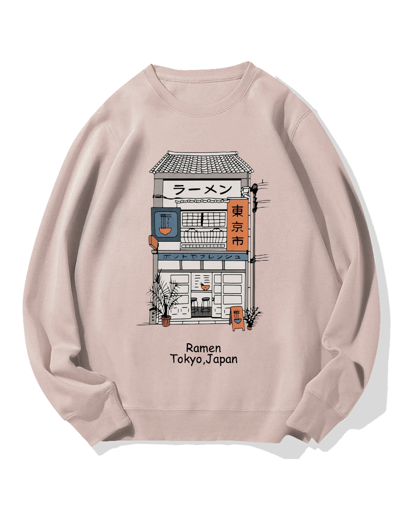 Ramen shop Cotton Sweatshirt