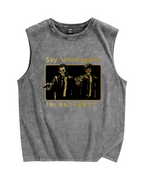 Say ‘What’ Again Vintage Distressed Washed Tank Top