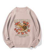 Japanese Ukiyo-eTiger Cotton Sweatshirt