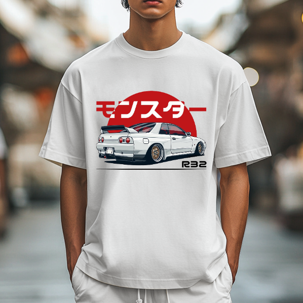 Nisaan Car R32 Japanese Style Classic Tee