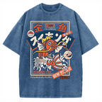 Powered Fish Vintage Washed T-shirt