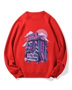 Japanese Video Game Cotton Sweatshirt