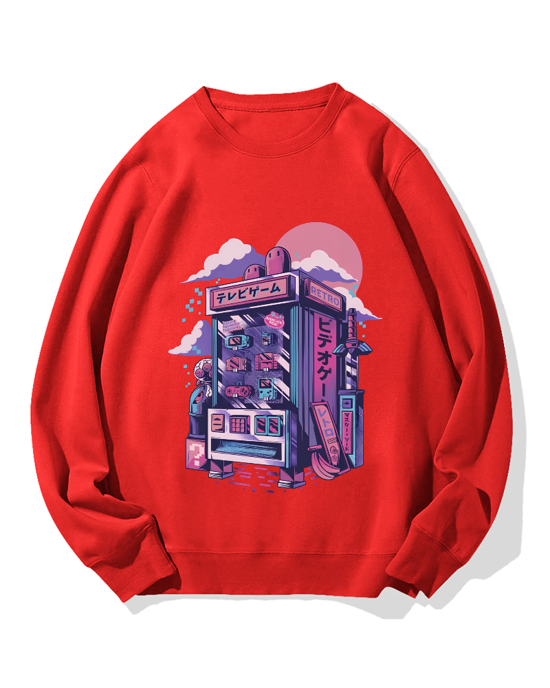Japanese Video Game Cotton Sweatshirt