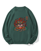 Yakuza Frog Cotton Sweatshirt