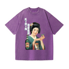 Kirin Beer Vintage Wash Japanese Design T-Shirt