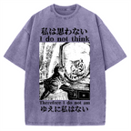 Thinking Kitten Vintage Washed T-shirt