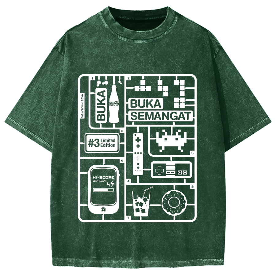 Tokyo Model Panels Vintage Washed T-shirt