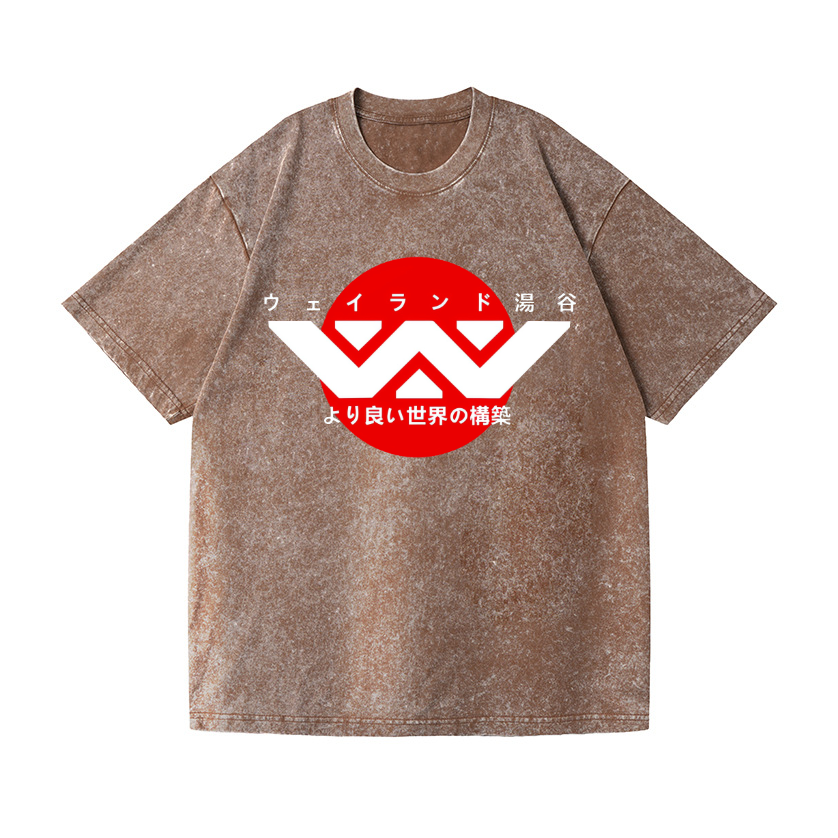 Weyland-Yutani Vintage Wash Japanese Design T-Shirt