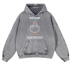 Stay Classy Bird Vintage Washed Thick Cotton Hoodie