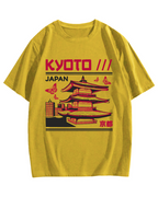 Kyoto Architecture, Japan Cotton casual T-shirt