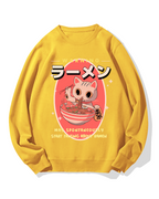 Ramen Cat Cotton Sweatshirt