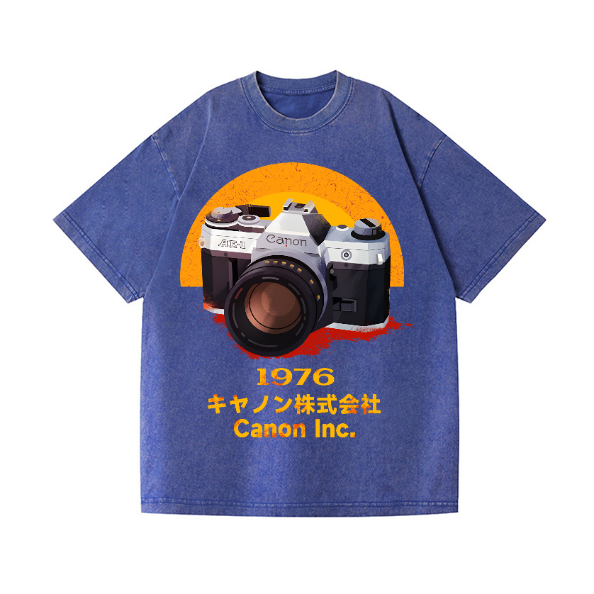 Canon Vintage Wash Japanese Design T-Shirt