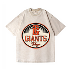 Tokyo Giants Baseball Vintage Wash Japanese Design T-Shirt