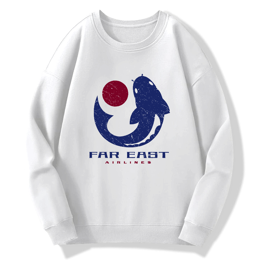 Far Eastern Airlines Cotton Pullover Sweatshirt