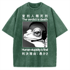 Frog Judge Vintage Washed T-shirt