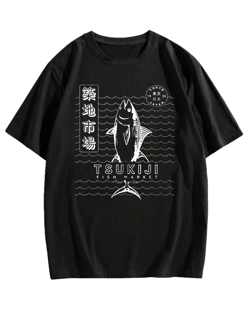 Tuna at Tsukiji Market in Tokyo, Japan T-shirt