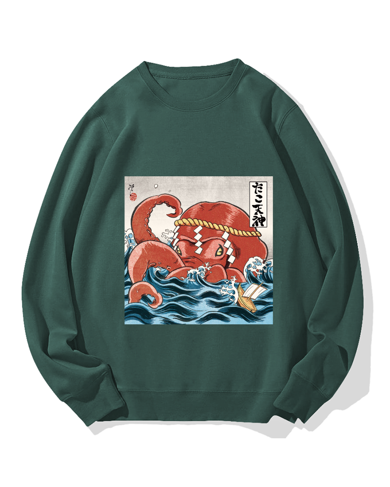 Tako Tenjin Cotton Sweatshirt