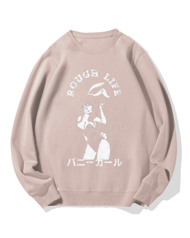 Japanese Bunny Girl Cotton Sweatshirt