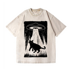 Vintage Wash Japanese Design T-Shirt