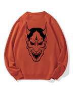 Japanese Demon Cotton Sweatshirt