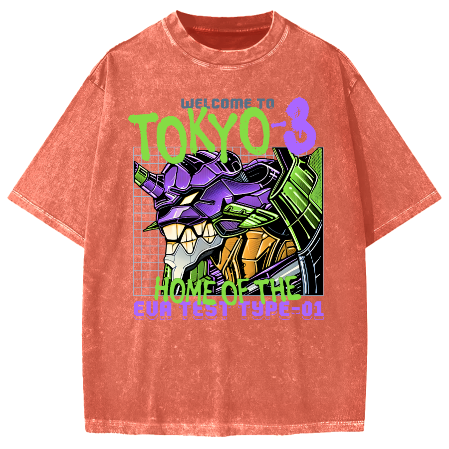 Welcome to Tokyo Vintage Washed T-shirt