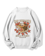 Japanese Ukiyo-eTiger Cotton Sweatshirt