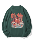 Takoyaki Octopus Monster Cotton Sweatshirt
