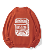 Canned Fish Cotton Sweatshirt