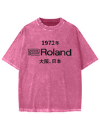 Roland 1972 Osaka Vintage Washed T-shirt