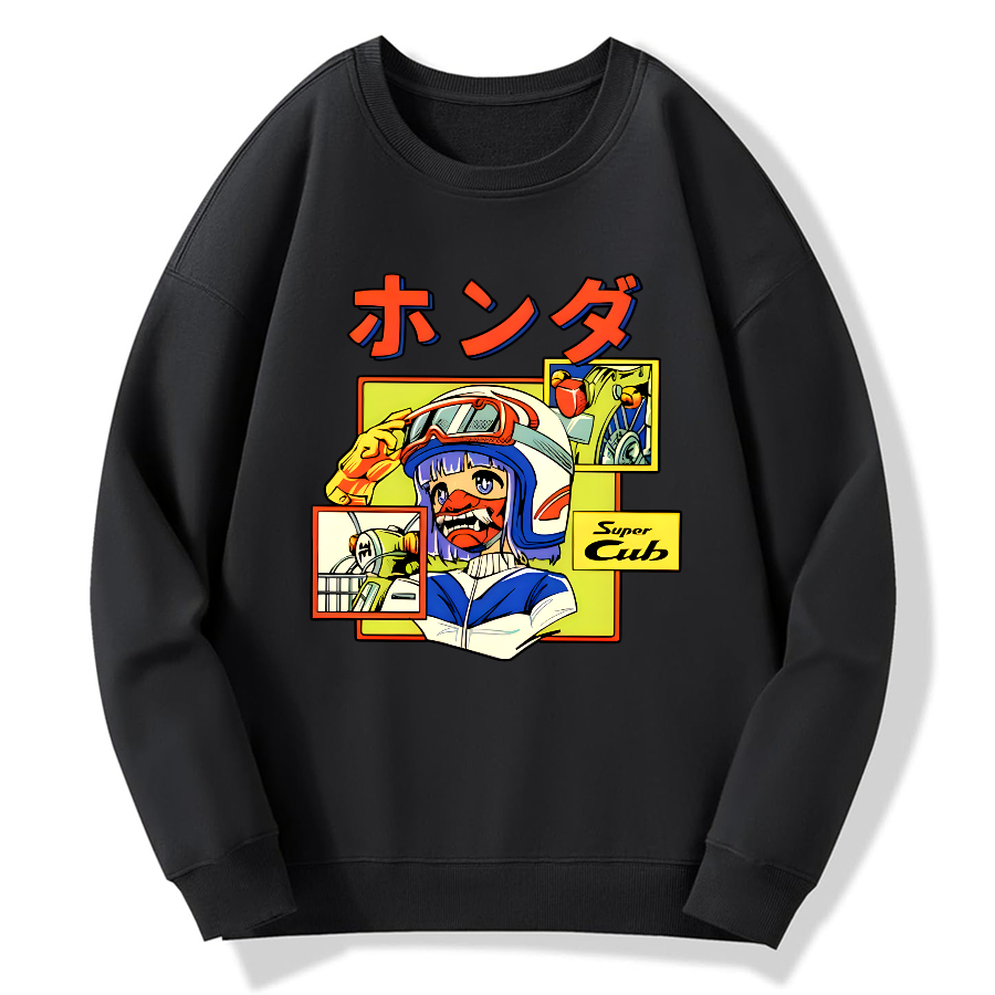 Super Baby Beast Cotton Pullover Sweatshirt
