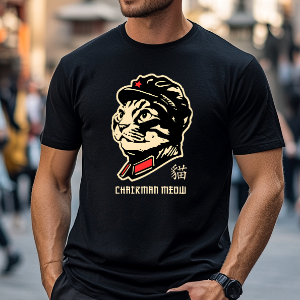 Chairman Cat Japanese Style Classic Tee