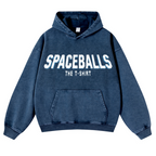 Spaceballs Vintage Washed Thick Cotton Hoodie